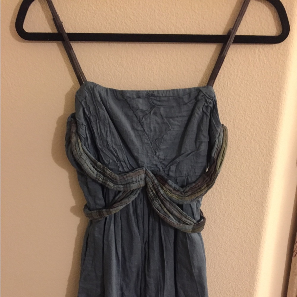 Zara ref chambray dress